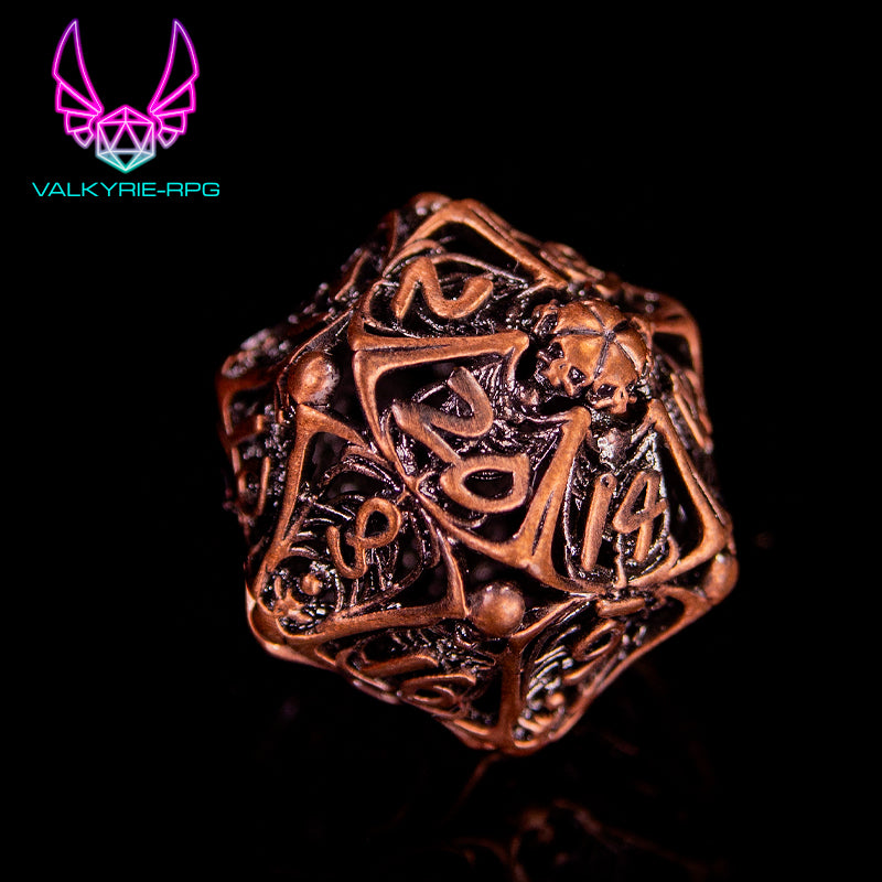 Corpus | Forge Metal Polyhedral Dice Set