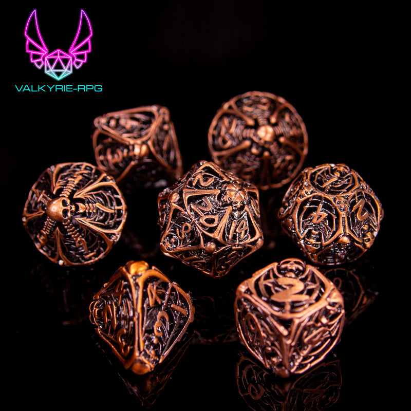 Corpus | Forge Metal Polyhedral Dice Set