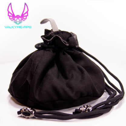 Bag of Holding | Velvet black & Grey