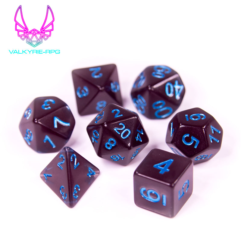 Rime Frost | Novelty Colour Changing Polyhedral Dice Set