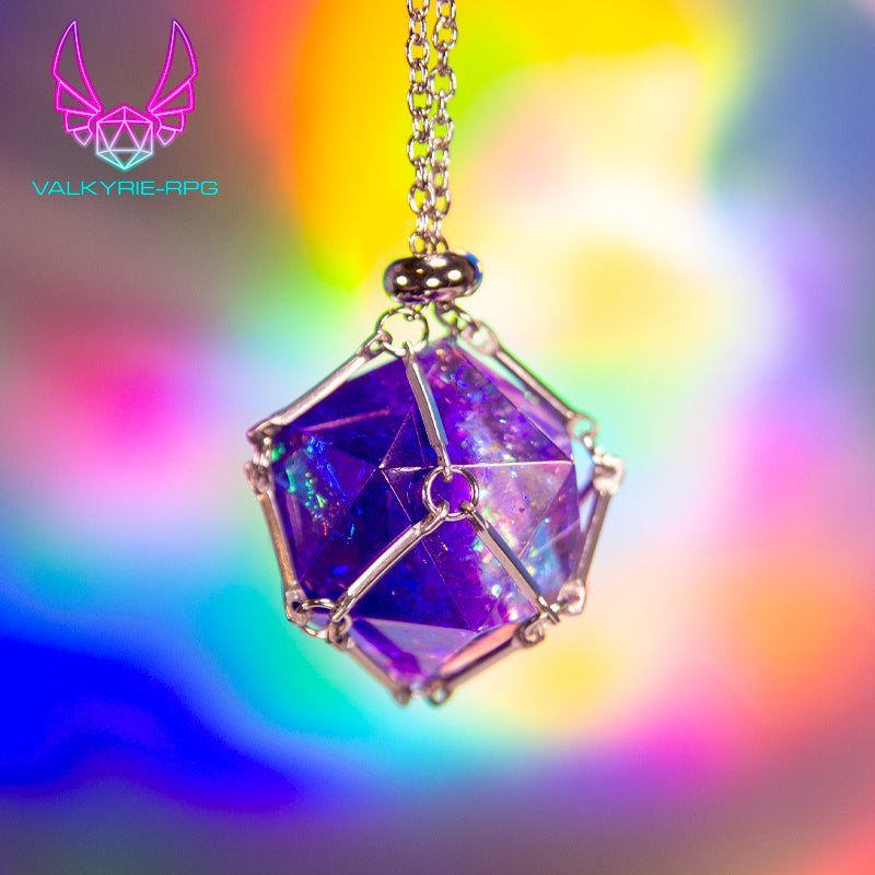 Shadowfell D20 Necklace | Sharp