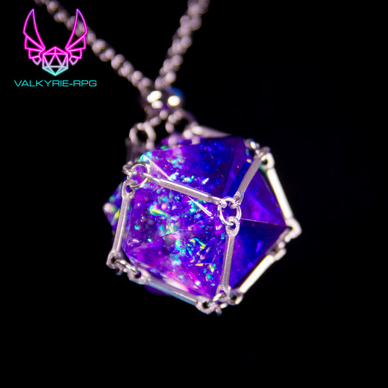 Shadowfell D20 Necklace | Sharp