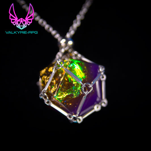 Knowledge D20 Necklace | Sharp