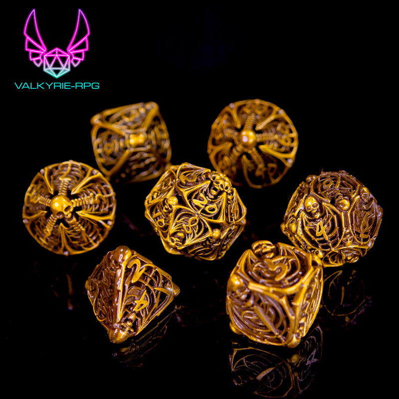 Corpus | Forge Metal Polyhedral Dice Set