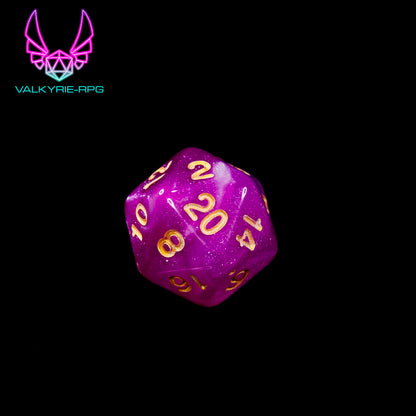 Devotion | Glitter Polyhedral Dice Set