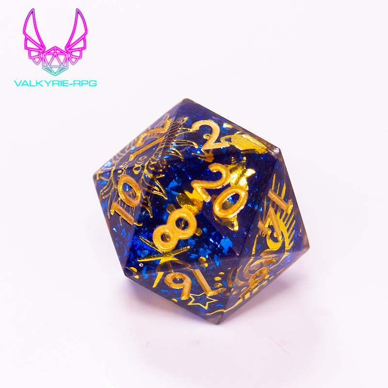 Evocation 🔮| Sharp Novelty Polyhedral Dice Set