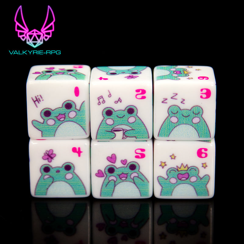 Froggies 🐸 | D6 Novelty 10 Piece Set