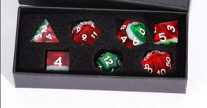 Watermelon 🍉 | Sharp Novelty Polyhedral Dice Set