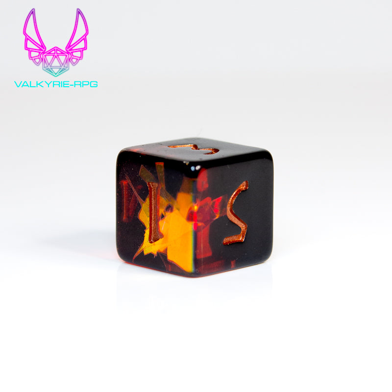 Mothman | Valkyrie RPG Exclusive Polyhedral Dice Set