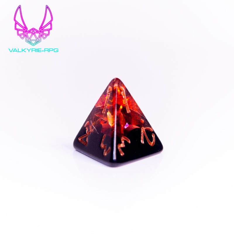 Mothman | Valkyrie RPG Exclusive Polyhedral Dice Set