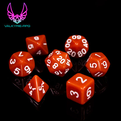 Mocha | Polyhedral Dice Set