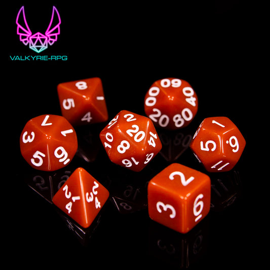 Mocha | Polyhedral Dice Set