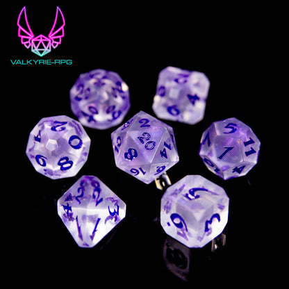 Wraith | Glitter Polyhedral Dice Set