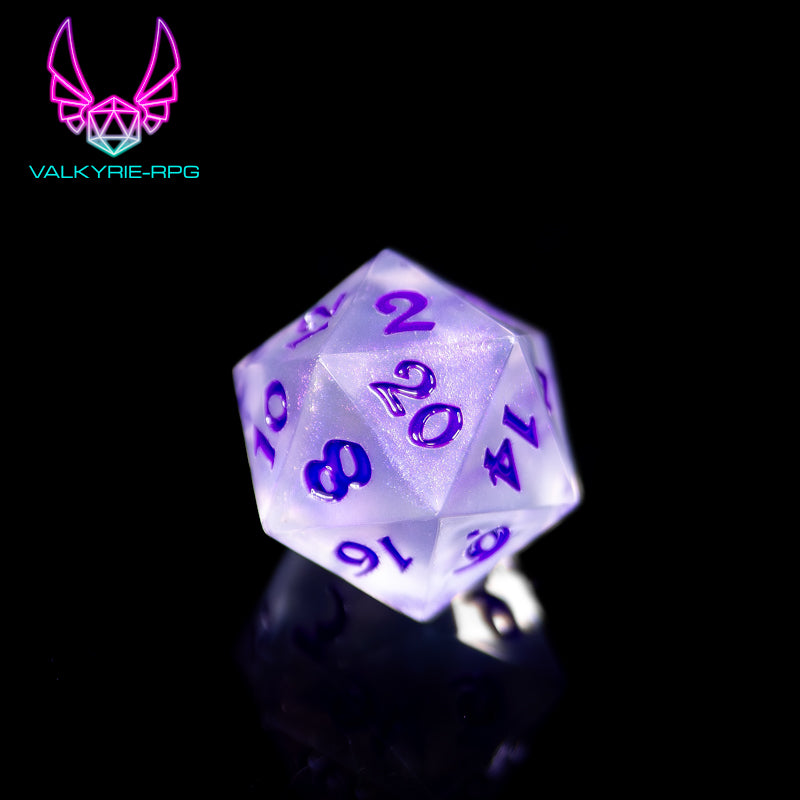 Wraith | Glitter Polyhedral Dice Set